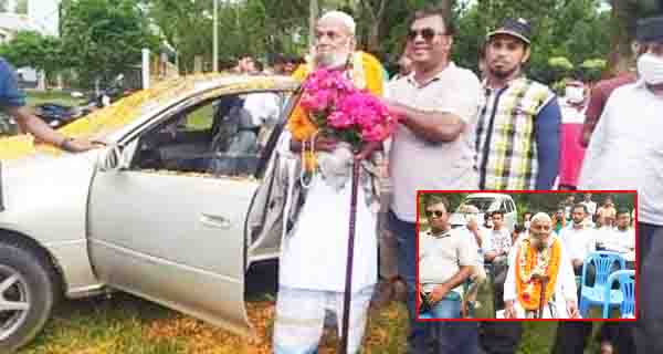 আখাউড়ায় ধর্ষণের আসামী জামিনে এসে বরবেশে গাড়িবহর নিয়ে শোডাউন ও মিষ্টি বিতরণ 