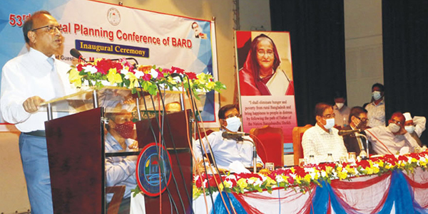 কোভিড-১৯ মোকাবেলায় দেশের ক্ষতিগ্রস্ত অর্থনীতিকে দ্রত স্বাভাবিক করতে সম্মিলিতভাবে কাজ করছে সরকার 