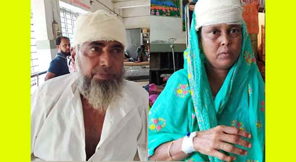 বাঙ্গরায় শিক্ষকের বিরুদ্ধে বৃদ্ধ দম্পতিকে কুপিয়ে আহত করার অভিযোগ