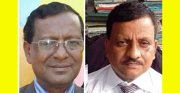 কিশোরগঞ্জ জেলা আইনজীবি সমিতি'র সভাপতি শাহ আজিজুল হক, সাধারণ সসম্পাদক আমিনুল ইসলাম রতন  