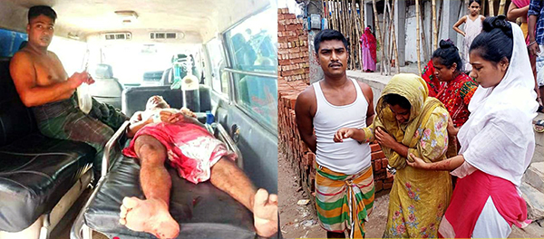 টঙ্গীর এরশাদনগরে দুই গ্রুপের সংঘর্ষে মহিলাসহ আহত ১০