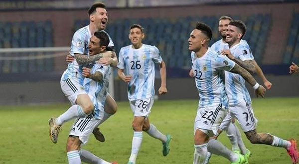 ফাইনাল নিশ্চিত করলো আজেন্টিনা
