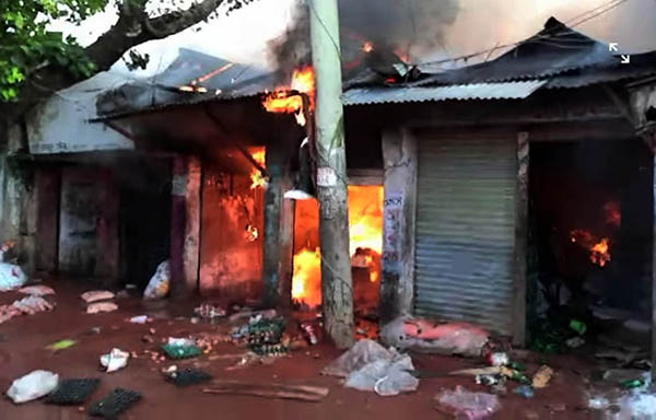 মুরাদনগরে ৪ ব্যবসা প্রতিষ্ঠান ভস্মীভূত: অর্ধ-কোটি টাকার ক্ষয়-ক্ষতি