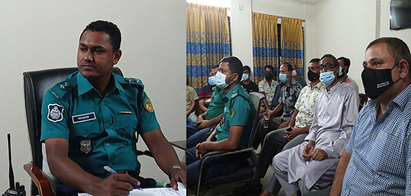 গাজীপুর মেট্রোপলিটন পুলিশ কর্মকর্তাদের সাথে বাস মালিকদের মতবিনিময় সভা