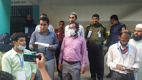 দুমকির মুরাদিয়ায় পুনরায় ভোট সম্পন্ন