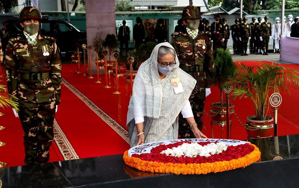 বঙ্গবন্ধুর জন্মদিন উপলক্ষে তাঁর প্রতি প্রধানমন্ত্রীর গভীর শ্রদ্ধা নিবেদন