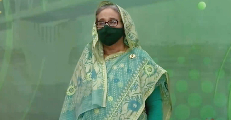 বহিঃশত্রুর আক্রমণ হলে যেন মোকাবিলা করতে পারি: প্রধানমন্ত্রী 