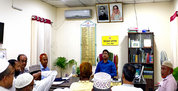 হোমনায় ঈদুল ফিতরের জামাত সকাল সাড়ে ৮টায়