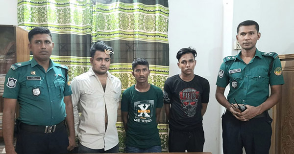 টঙ্গীতে ডাকাতির প্রস্তুতিকালে অস্ত্রসহ ৩জন গ্রেফতার