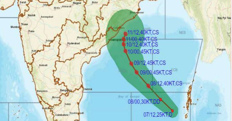 রোববার ঘূর্ণিঝড়ে রূপ নিতে পারে লঘুচাপ 