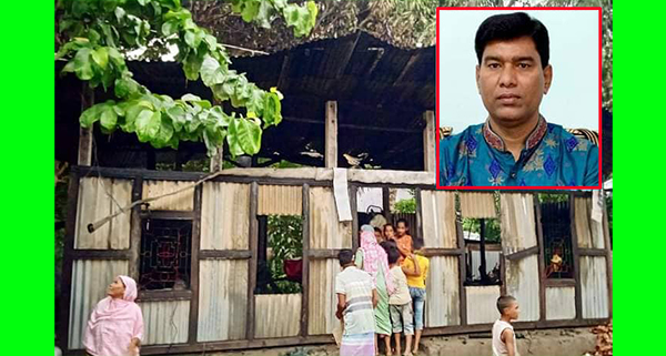 মতলব উত্তরে বসতঘর পুড়ে যাওয়া পরিবারকে আর্থিক অনুদান দিলেন শিল্পপতি নাছির উদ্দিন