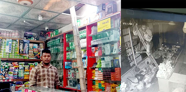 মতলব উত্তরে মোবাইল দোকানে চুরি