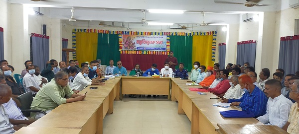 হোমনায় ৪৭ মণ্ডপে দুর্গাপূজা, উদযাপনে প্রস্তুতিমূলক সভা 