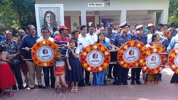নড়াইলে বিশ্ব বরেণ্য চিত্র শিল্পী এস, এম , সুলতানের ২৮ তম মৃত্যু বার্ষিকী পালিত
