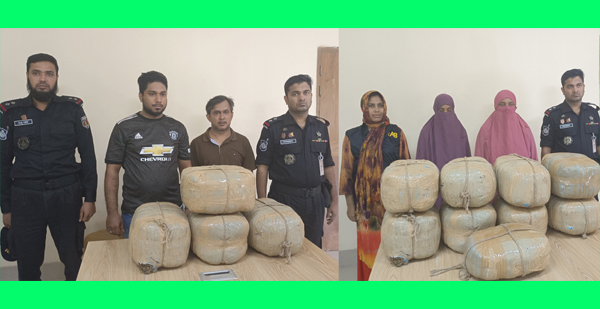 হোমনায় র‌্যাবের হাতে ২২ লক্ষাধিক টাকার গাঁজাসহ গ্রেফতার ৪