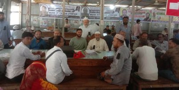 মতলব উত্তর উপজেলায় দলিল লেখক সমিতির উদ্যোগে শামসুল হক চৌধুরী বাবুলের মৃত্যূতে মিলাদ ও দোয়া মাহফিল