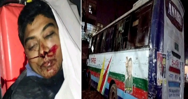 টঙ্গীতে গ্রীণ অনাবিল বাস আবারো কেড়ে নিলো যুবকের প্রাণ