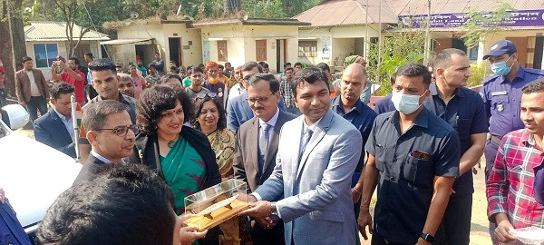 তামাবিল স্থলবন্দর ও বধ্যভূমি পরিদর্শনে বাংলাদেশে নিযুক্ত ভারতীয় হাই কমিশনার