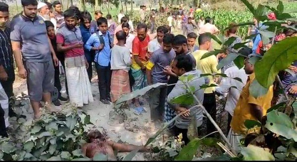 পঞ্চগড়ে ভুট্টা ক্ষেত থেকে যুবকের গলাকাটা লাশ উদ্ধার