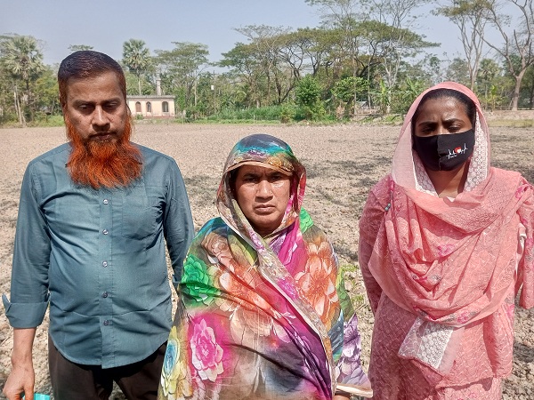 দুমকিতে বিধবার ক্রয়কৃত জমি ভোগদখলে বাধার অভিযোগ