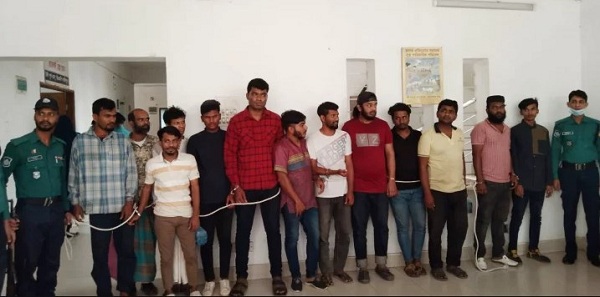 টঙ্গীতে র‌্যাবের ওপর হামলার ঘটনায় গ্রেপ্তার ১৩