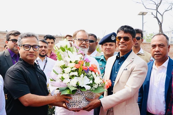 টঙ্গী পশ্চিম থানাধীন টিম এক্সেসরিজ লিমিটেড এর ভিত্তিপ্রস্তর স্থাপন