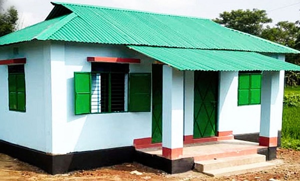 গজারিয়ায় চতুর্থ পর্যায়ে ১৭ টি ঘর পাচ্ছে গৃহহীন পরিবার