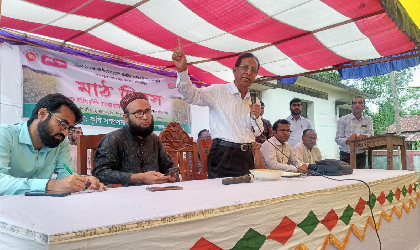 ভোজ্য তেলের ঘাটতি পুরণে সরিষার আবাদ বাড়াতে হবে : খয়ের উদ্দিন মোল্লা 
