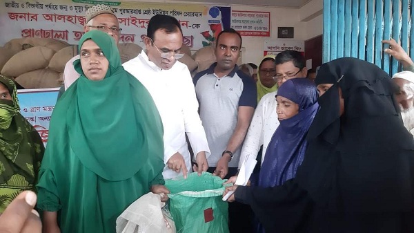কুড়িগ্রামে প্রায় ৫ লাখ পরিবার পেল প্রধানমন্ত্রীর ঈদ উপহার ভিজিএফের চাল