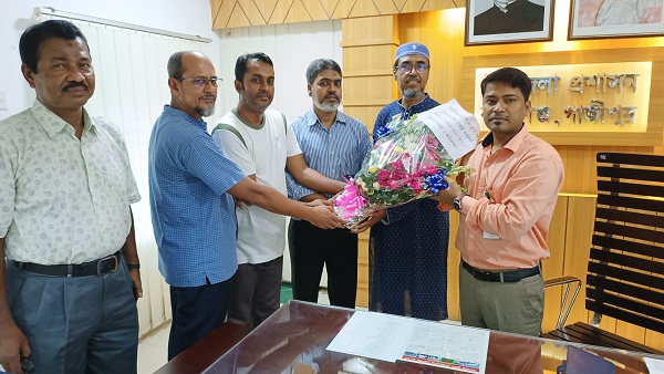 কালীগঞ্জে ইউএনও’র সাথে কেকেএস নেতৃবৃন্দের মত বিনিময়