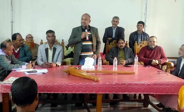 ইসলামপুরে লাঙ্গল মার্কা প্রতীক পেয়েই নির্বাচনী প্রচারণা