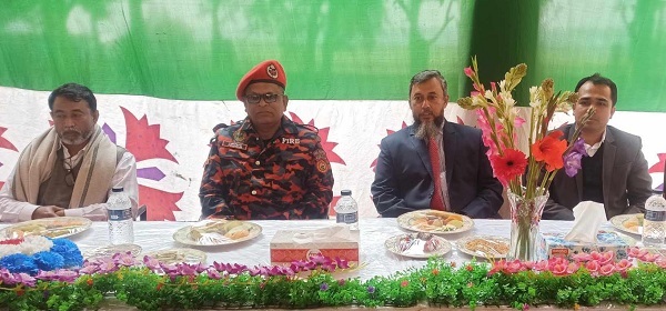 হোমনা ফায়ার স্টেশন পরিদর্শনে অধিদপ্তরের পরিচালক মোজাম্মেল হক
