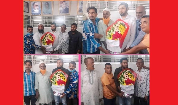 নবগঠিত নরসিংদী আন্ত:জেলা পরিবহন মালিক সমিতিকে শুভেচ্ছা জ্ঞাপন