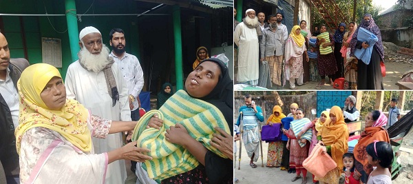 শিবপুর উপজেলায় প্রতিবন্ধী ব্যক্তিদের সংগঠক, প্রতিবন্ধী ব্যক্তি লাভলী সুলতানা খান এর নিজ উদ্যোগে প্রতিবন্ধী ব্যক্তিদের মাঝে কম্বল বিতরণ