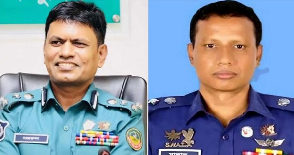 ডিআইজি মোল্যা নজরুল ও এসপি মান্নান বরখাস্ত