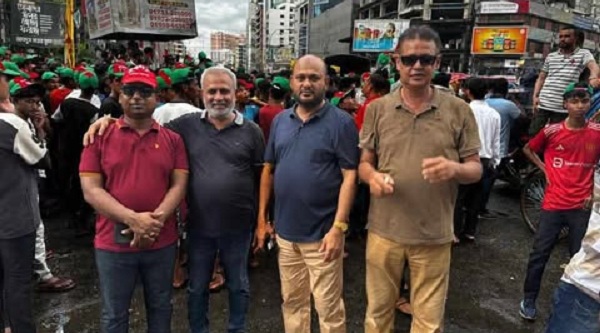 তারুণ্যের সমাবেশে পূবাইল থানা বিএনপির গর্বিত অংশগ্রহণ