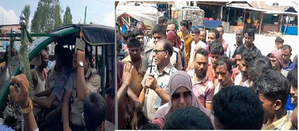 মাদক না পেয়ে টাকা ছিনতাইয়ের চেষ্টা  জনরোষে আটক মাদকদ্রব্য কর্মকর্তারা   