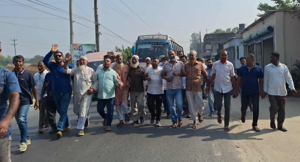 গাজীপুরের পুবাইল ৪১ নং ওয়ার্ডে আওয়ামী দুর্বৃত্তদের লকডাউন ঠেকাতে বিএনপির মহড়া