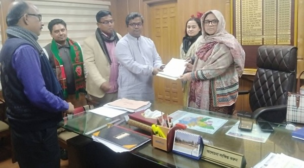 শিবপুরে জাকের পার্টির গোলাপ ফুল প্রতীকের প্রার্থী এ এস এম সায়েম আলী পাঠানের মনোনয়ন জমা