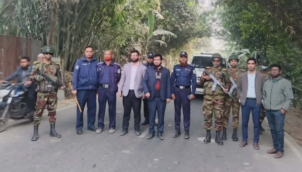 ইসলামপুর নির্বাচনী পরিবেশ স্বচ্ছ রাখতে আইনশৃঙ্খলা বাহিনীর টহল